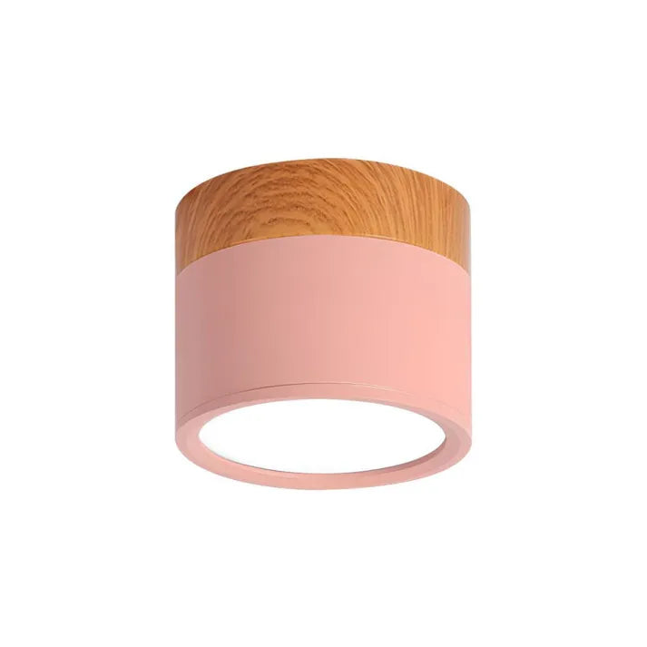 Virel Nordic LED Ceiling Light Minimalist Cylindrical Fixture | Snurv