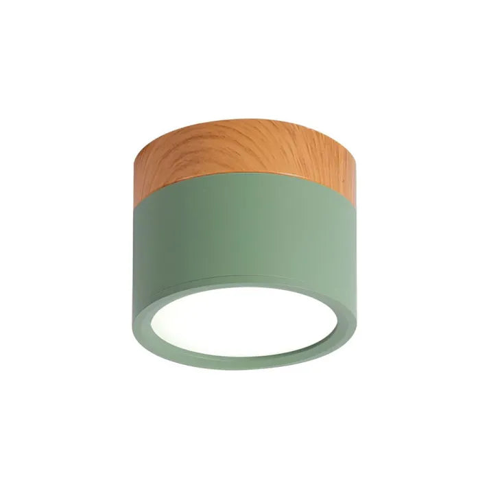 Virel Nordic LED Ceiling Light Minimalist Cylindrical Fixture | Snurv