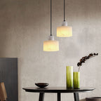 Nordin White Marble Pendant Light for Scandinavian Interiors | Snurv