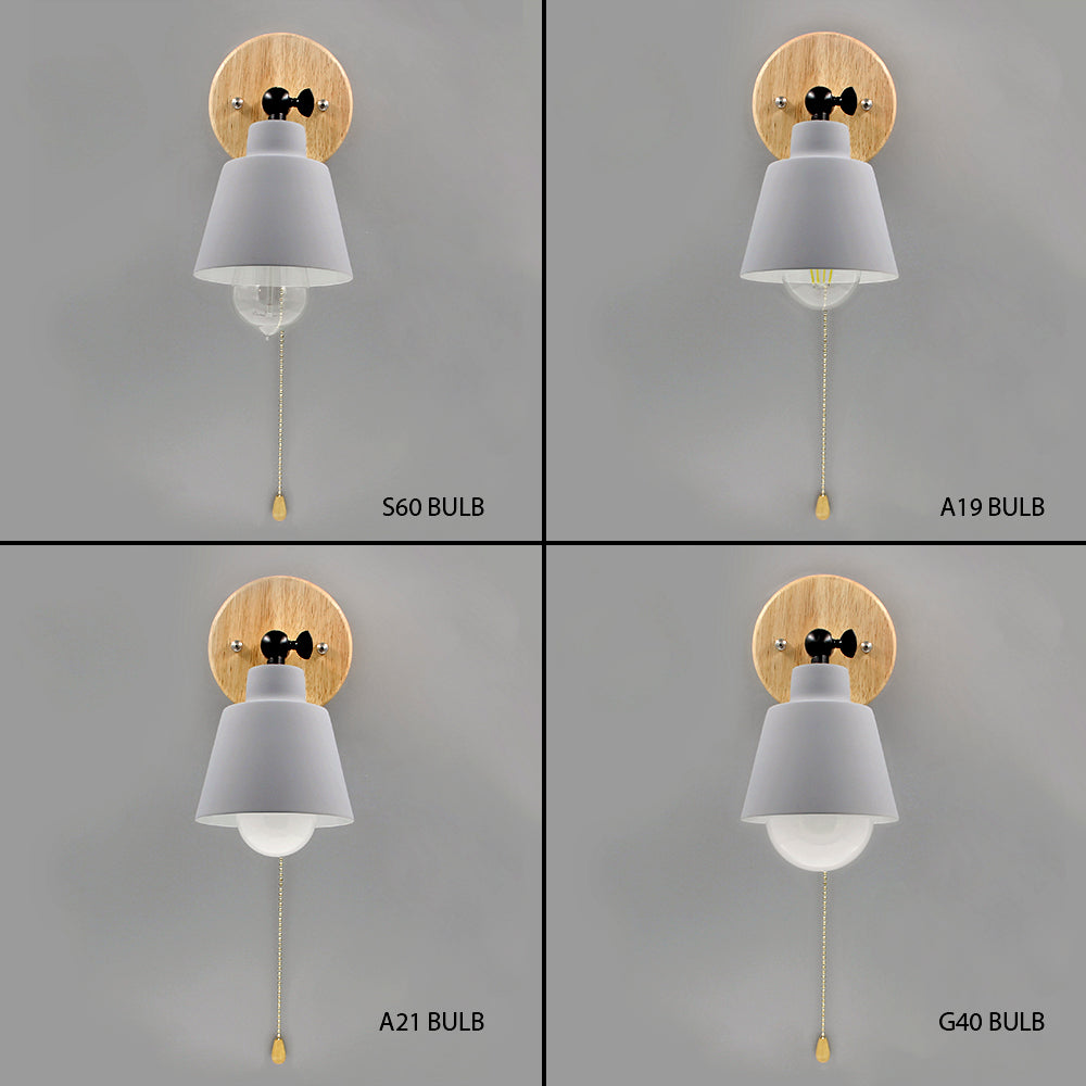 Kendry Wall Light With Pull Chain Switch | Knesse