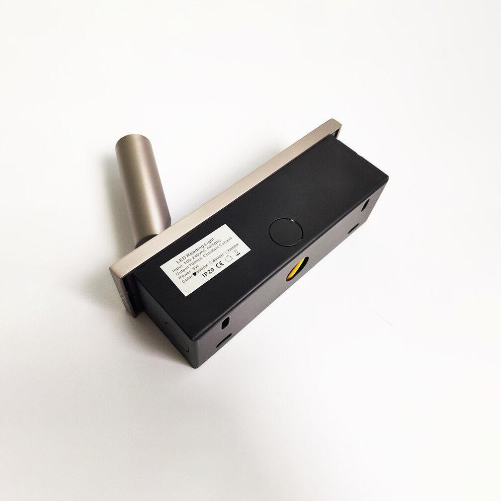 Astrae Flush Mount Bedside Wall Light For Reading And Warmth | Snurv