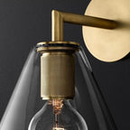 Marsten Retro Brass Wall Sconce | Knesse