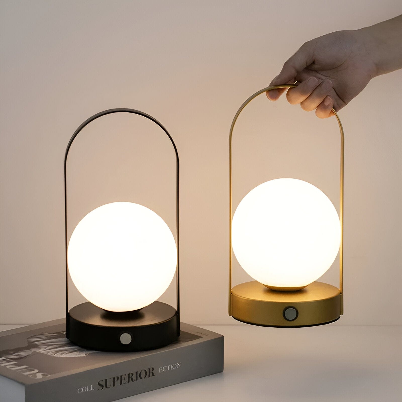 AeroLume | Dimmable Wireless Hanging & Table Lamp | Knesse
