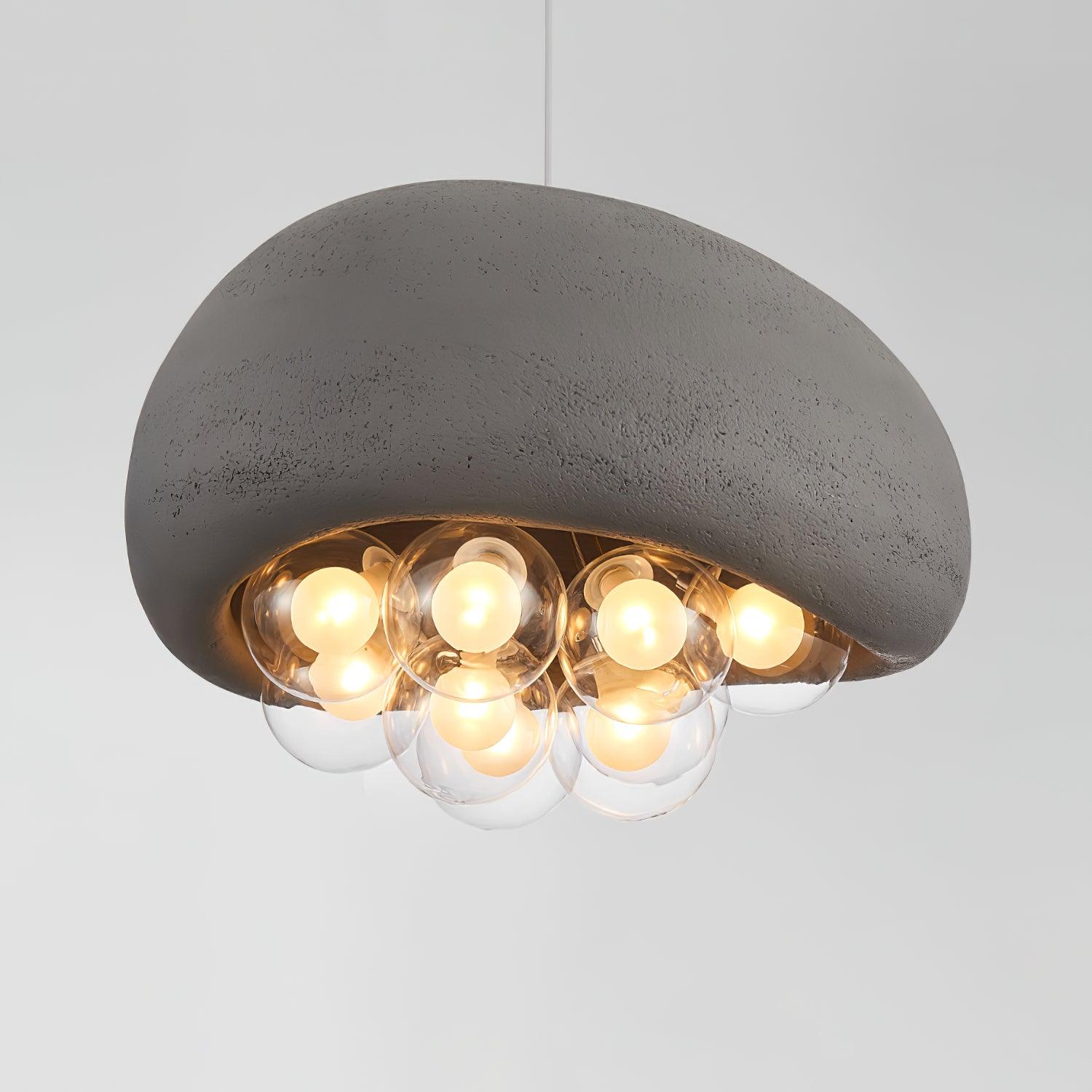 Elara Bubble Pendant Light With Sphere Cluster Design | Snurv