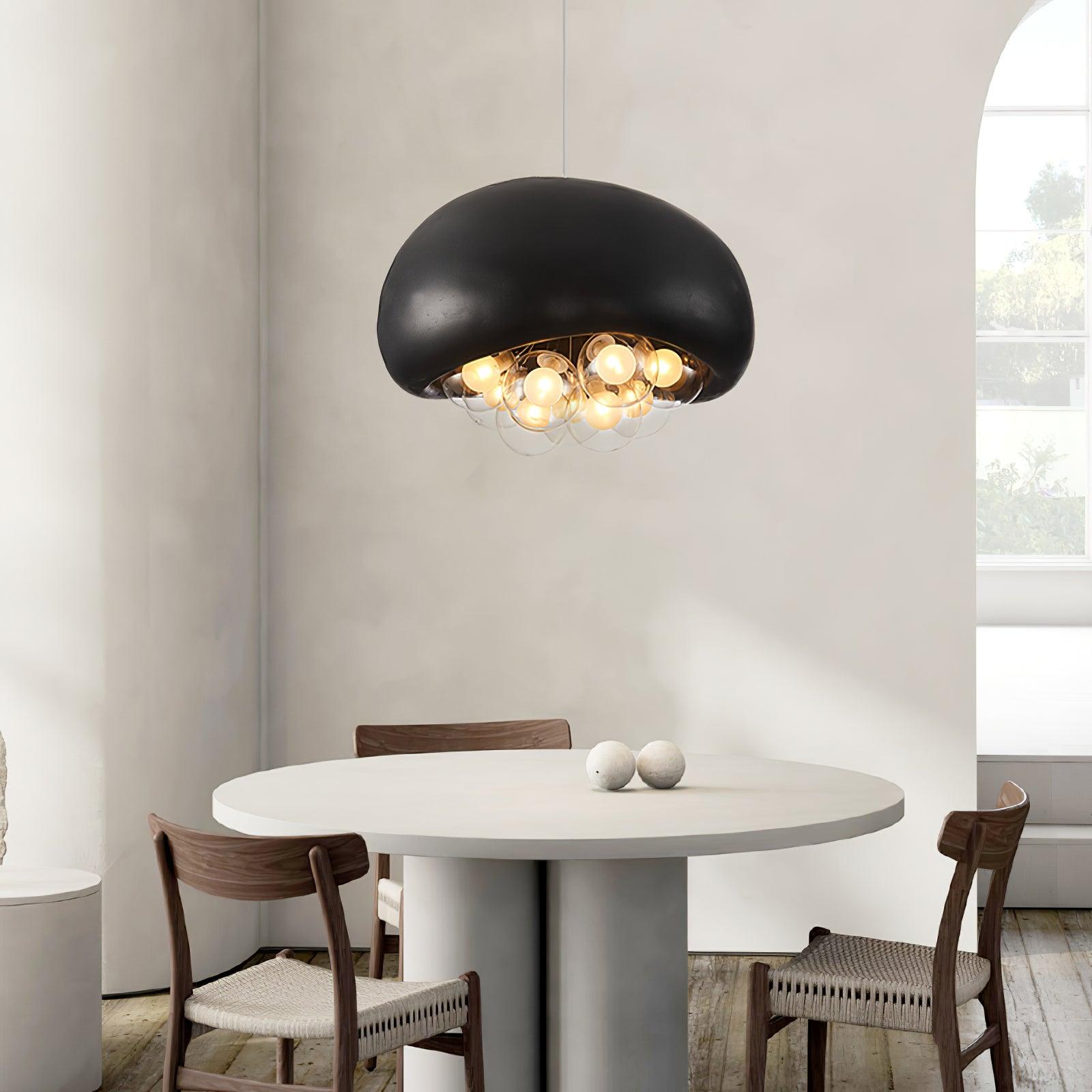 Elara Bubble Pendant Light With Sphere Cluster Design | Snurv