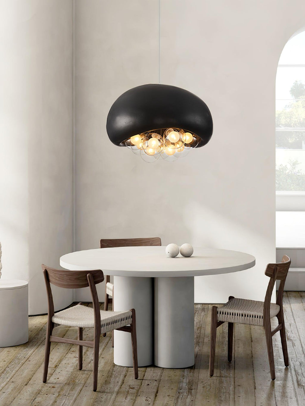 Elara Bubble Pendant Light With Sphere Cluster Design | Snurv