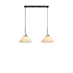 Velora Cream Pleated Pendant Lamp With Warm Light And Soft Scandinavian Style | Snurv