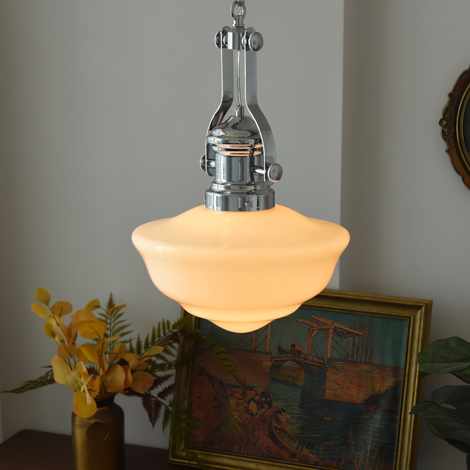 Havenwood Schoolhouse Pendant Light With Handmade Glass Shades | Snurv