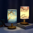 Aurelo Japandi Table Lamp With Subtle LED Illumination
