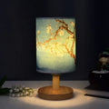 Aurelo Japandi Table Lamp With Subtle LED Illumination