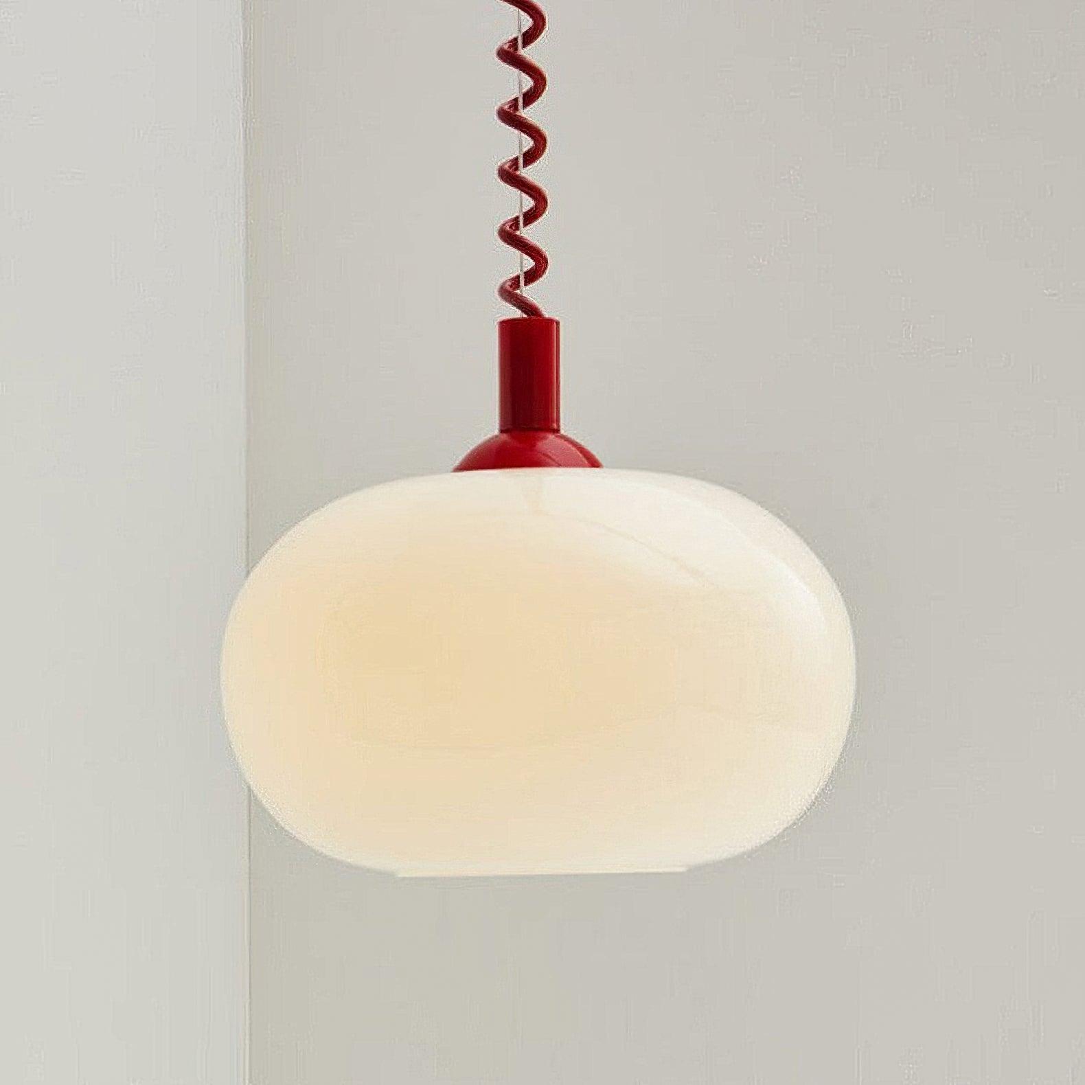 Celestra Macaron-Shaped Pendant Light With Soft Color Palette | Snurv
