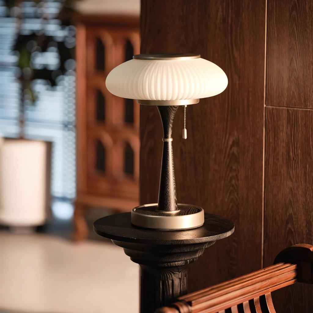 Terraline Matsutake Inspired Table Lamp Natural Glow | Snurv