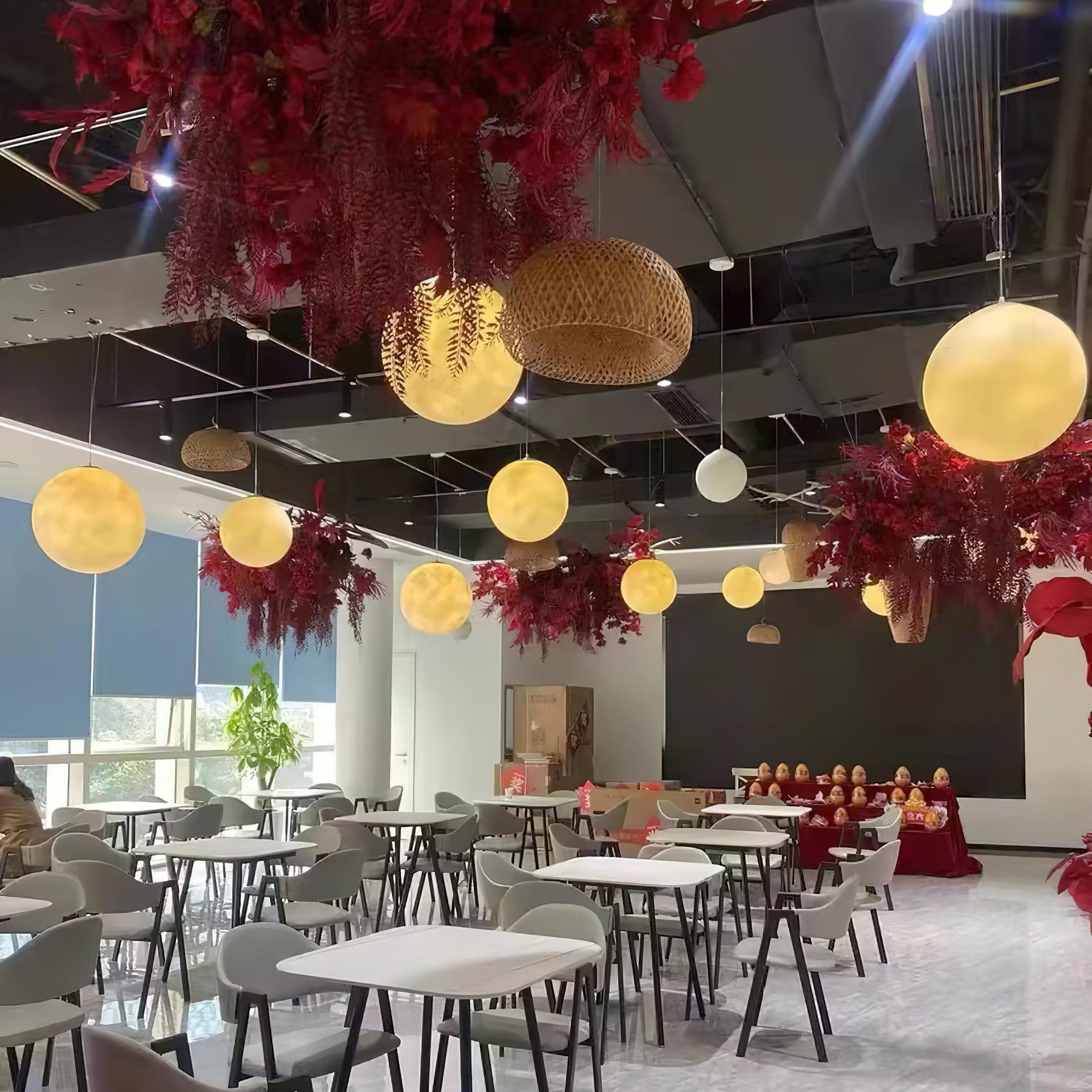 Aurelian Glow Pendant Light for Soft Moonlit Ambiance in Any Room | Snurv