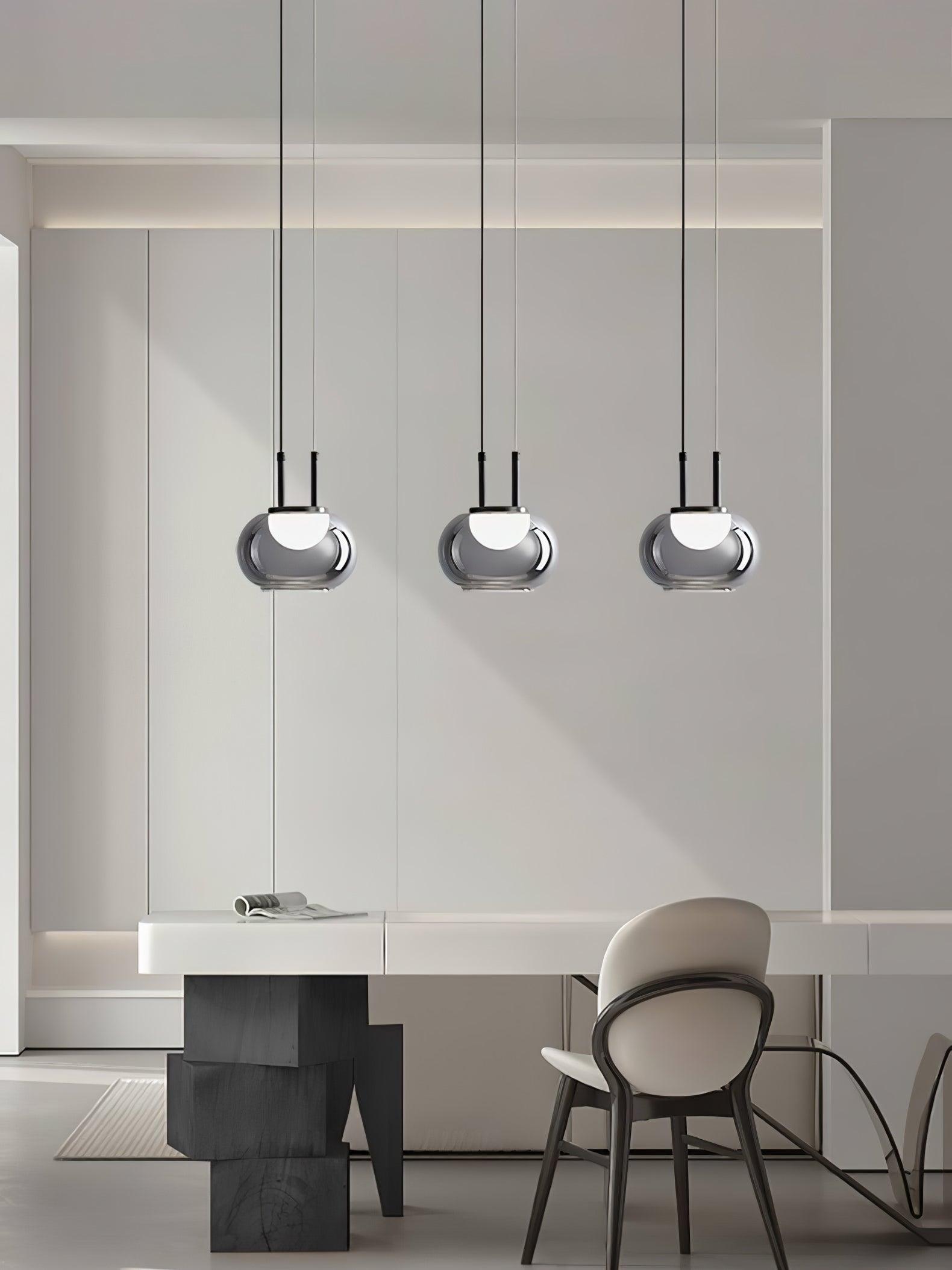 Selene Halo Pendant Light for Living Rooms and Dining Areas | Snurv