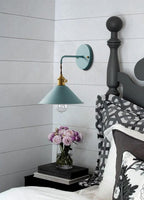 Arelio Cone Wall Light in Industrial Loft Style - Bulb Included | Knesse