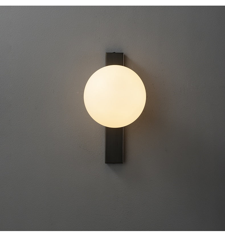 Lumora | Simple Copper Circ LED Wall Sconce | Snurv