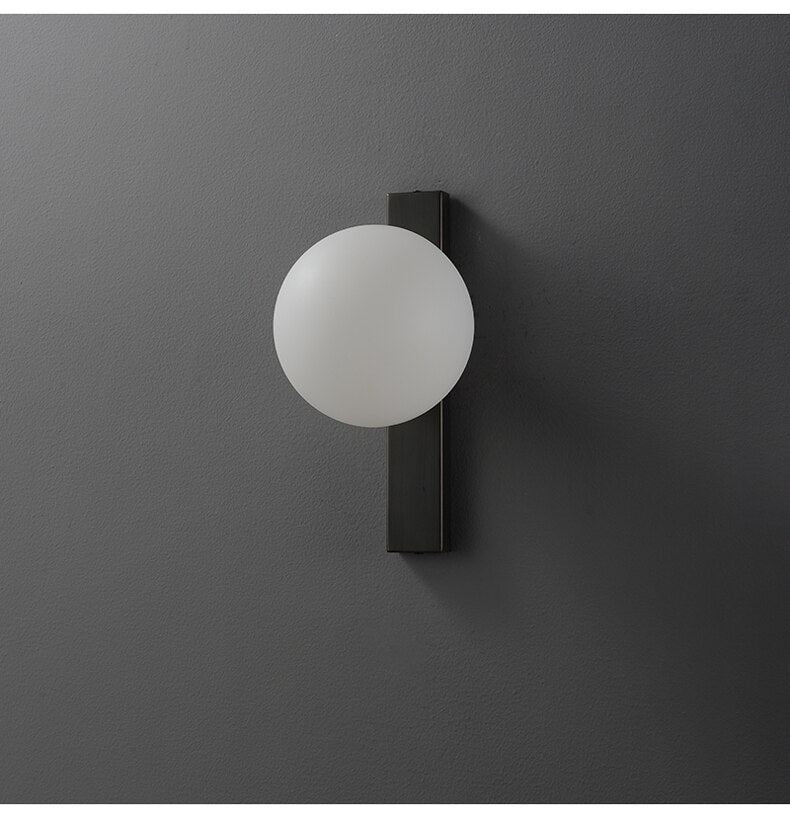 Lumora | Simple Copper Circ LED Wall Sconce | Snurv