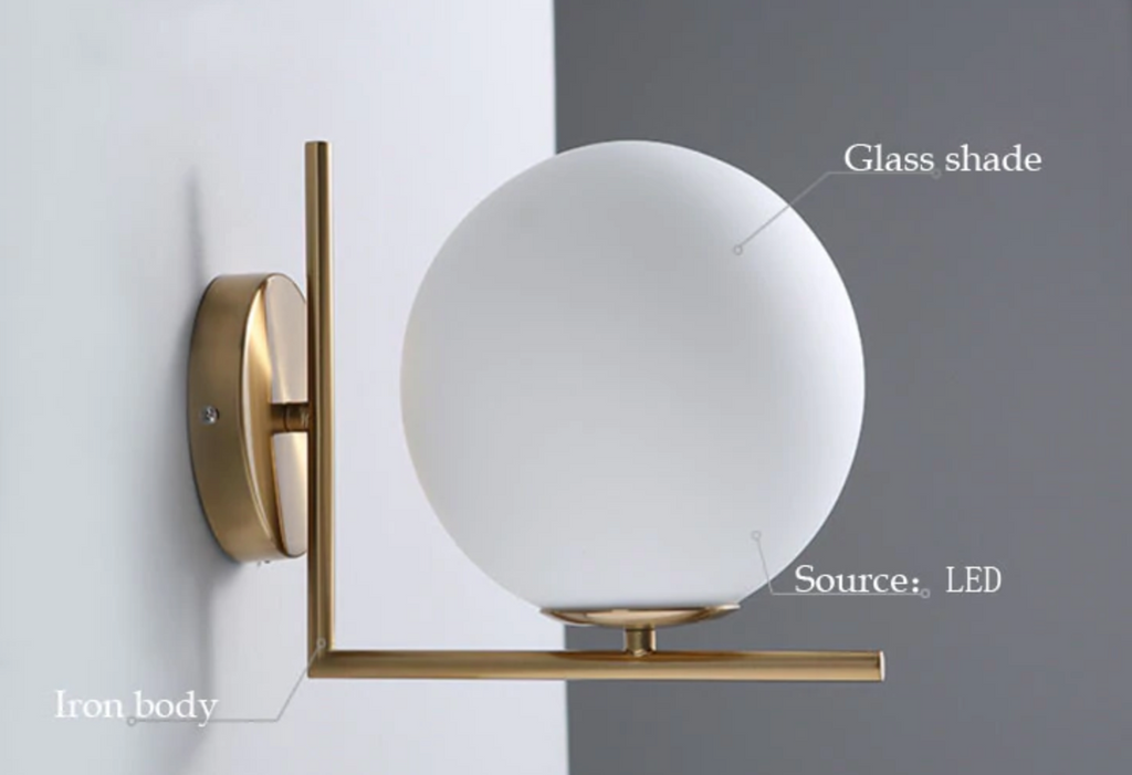Lumera Globe Wall Sconce | Knesse