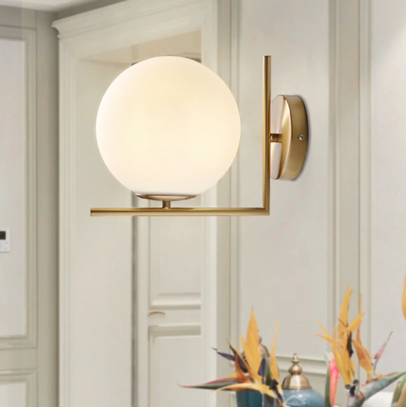 Lumera Globe Wall Sconce | Knesse