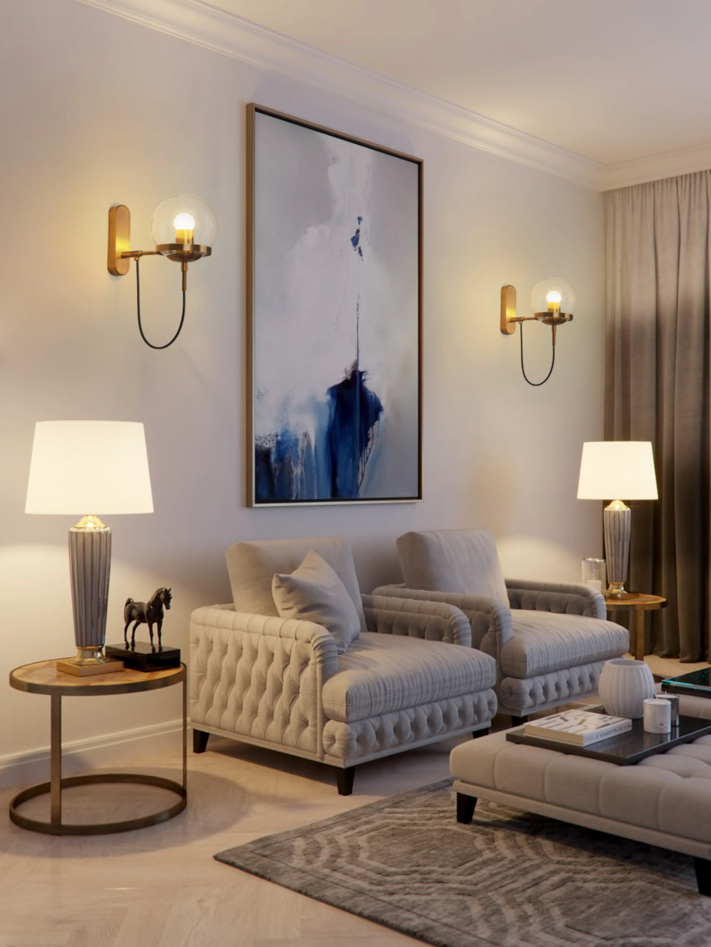 Alora Wall Sconce With Stand | Knesse