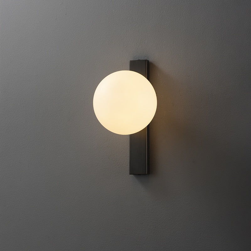 Lumora | Simple Copper Circ LED Wall Sconce | Snurv