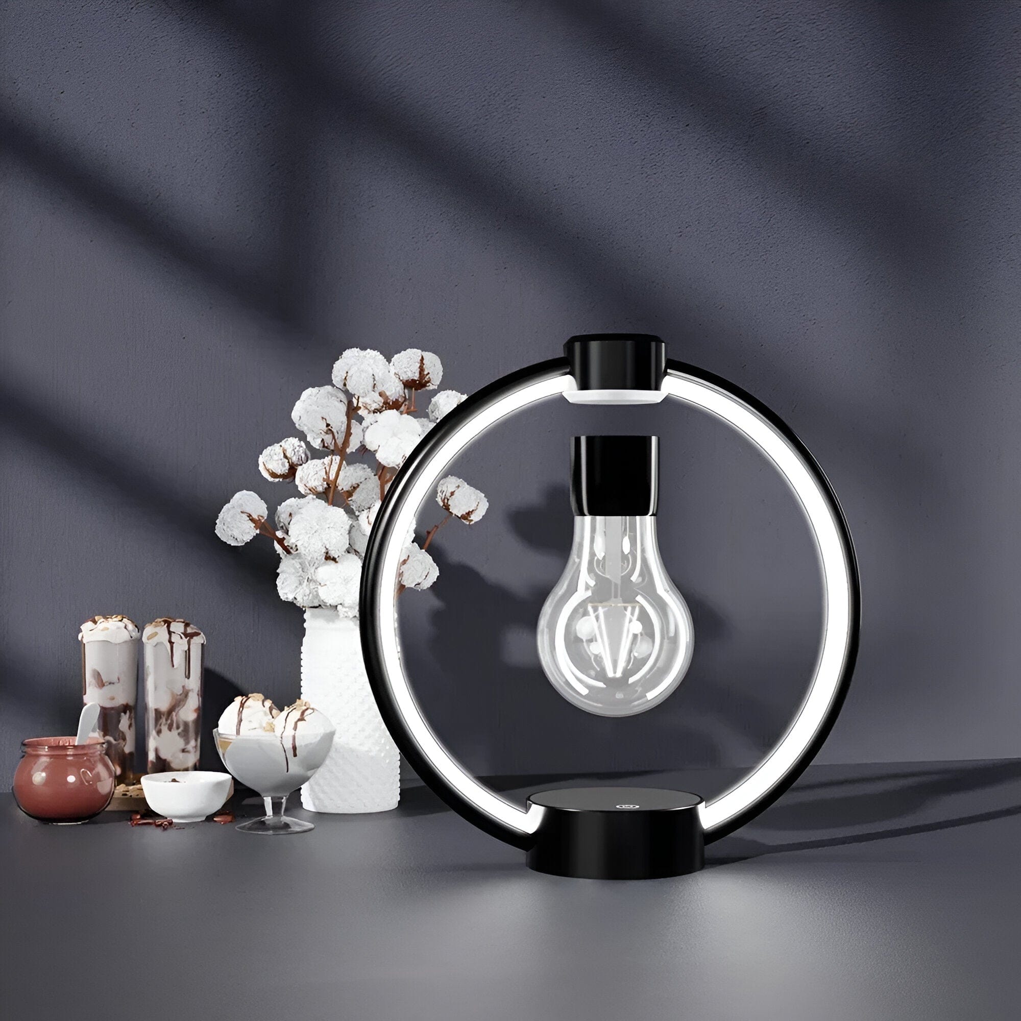 Retro Style Magnetic Floating Lamp