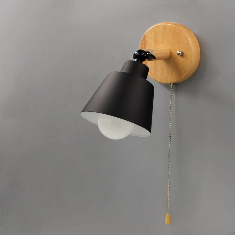 Kendry Wall Light With Pull Chain Switch | Knesse