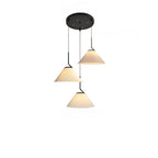 Velora Cream Pleated Pendant Lamp With Warm Light And Soft Scandinavian Style | Snurv