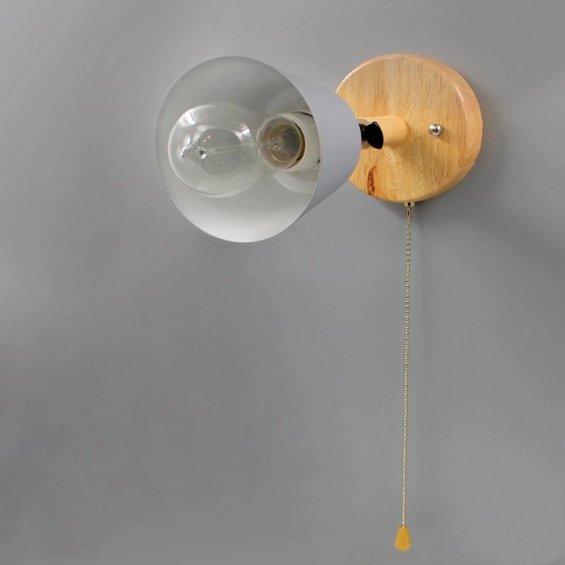 Kendry Wall Light With Pull Chain Switch | Knesse