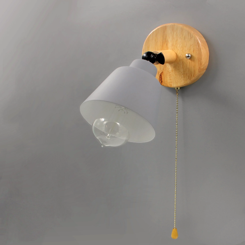 Kendry Wall Light With Pull Chain Switch | Knesse