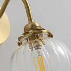 Small Vintage Glass Globe Wall Sconce | Knesse