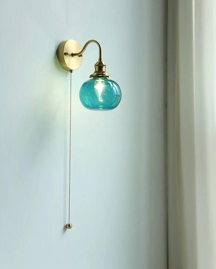 Mariselle Vintage Glass Globe Wall Light | Knesse