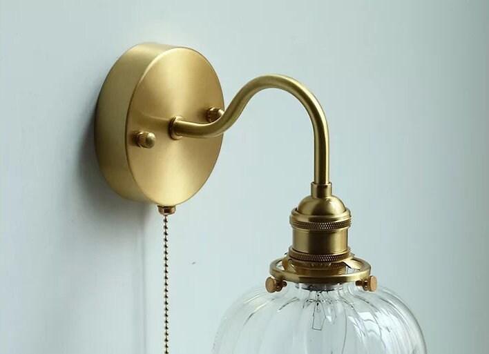 Mariselle Vintage Glass Globe Wall Light | Knesse