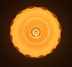 Aurelle | French Vintage Opaline Glass LED Pendant With Handkerchief-Style Shade, Bulb Included | Knesse