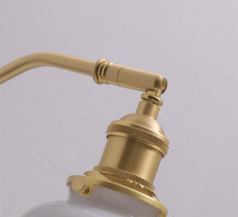 Aveline | Vintage Ceramic LED Wall Light With Black Walnut Wood Fixture | Knesse