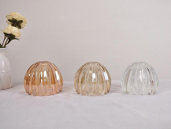 Marisel | Mini Glass Floral LED Pendant Light in Vintage Style - Bulb Included | Knesse