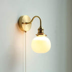 Mariselle Vintage Glass Globe Wall Light | Knesse