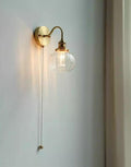 Mariselle Vintage Glass Globe Wall Light | Knesse