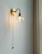 Mariselle Vintage Glass Globe Wall Light | Knesse
