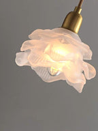 Mariselle Layered Glass Flower Wall Light in Vintage Style with Bulb Included | Knesse