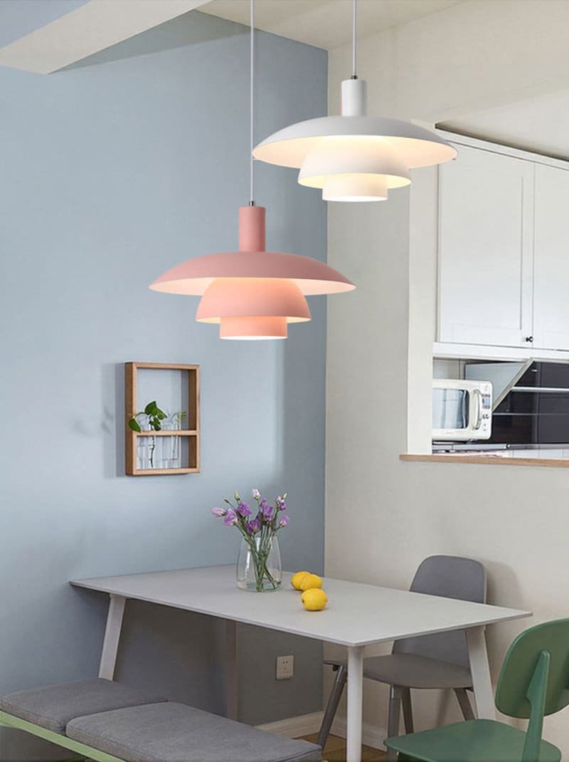 LumenNord Umbrella LED Pendant Light | Mid-Century Modern Style, Bulb Included | Knesse