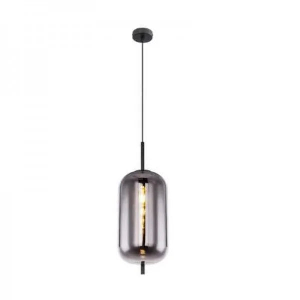 NoirLumen Pendant Lamp With Multiple Styles And Smoked Glass Bowls | Snurv