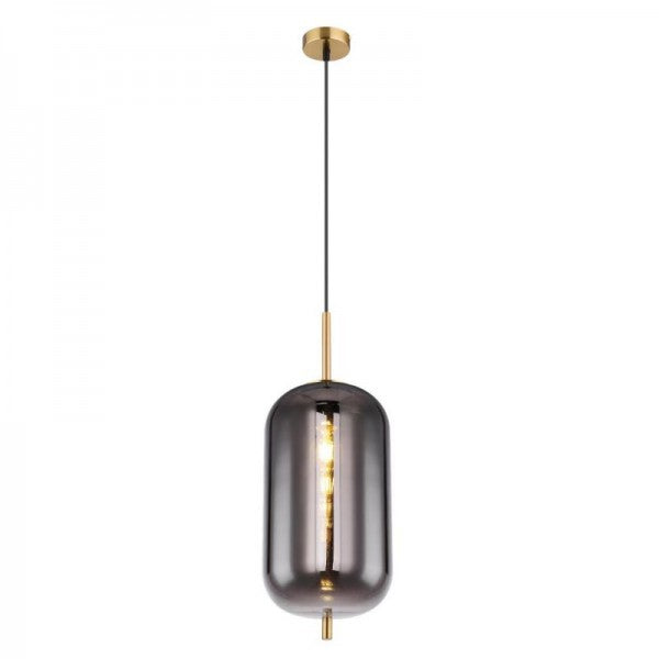 NoirLumen Pendant Lamp With Multiple Styles And Smoked Glass Bowls | Snurv