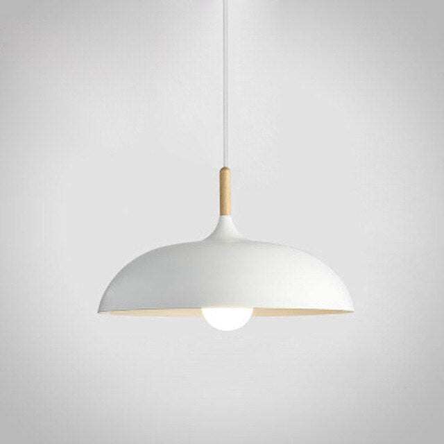 Aurelle Soft Pastel Collection Pendant Lamps in Metal and Wood | Knesse