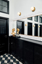 Globe Ceiling Light With Metal Plate | Knesse