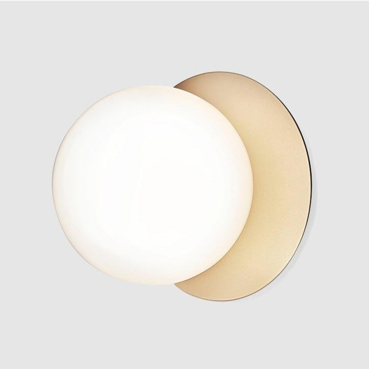 Globe Ceiling Light With Metal Plate | Knesse