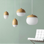 Lunara | Acorn Glass Pendant Lights | Knesse