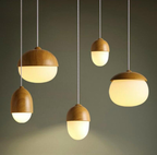 Lunara | Acorn Glass Pendant Lights | Knesse