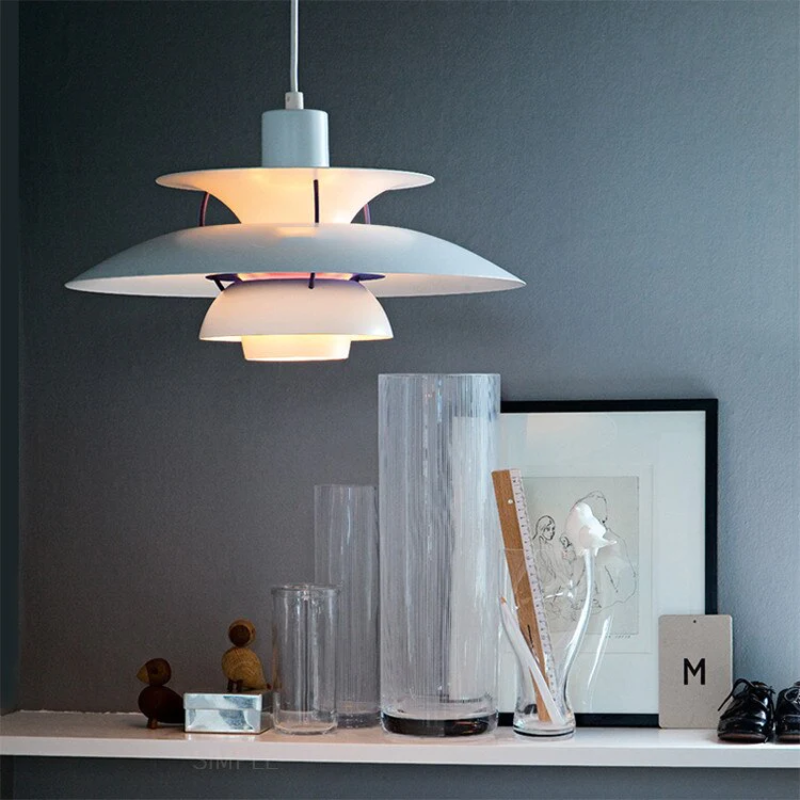 Multicolored Layered Pendant Lamp | Knesse