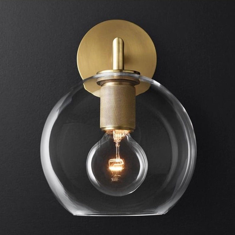 Marsten Retro Brass Wall Sconce | Knesse